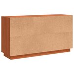 vidaXL Buffet Marron 111 x 34 x 60 cm Bois de pin massif
