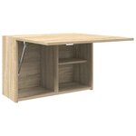 vidaXL Armoire murale de bain chêne sonoma 60x25x40 cm bois ingénierie