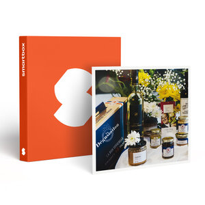 SMARTBOX - Coffret Cadeau Coffret L'Essai : 9 délices gourmet et 2 bouteilles de vin livrés à domicile - Gastronomie