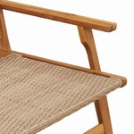 vidaXL Mobilier de jardin 2 Pièces Beige 67 x 78 x 73cm