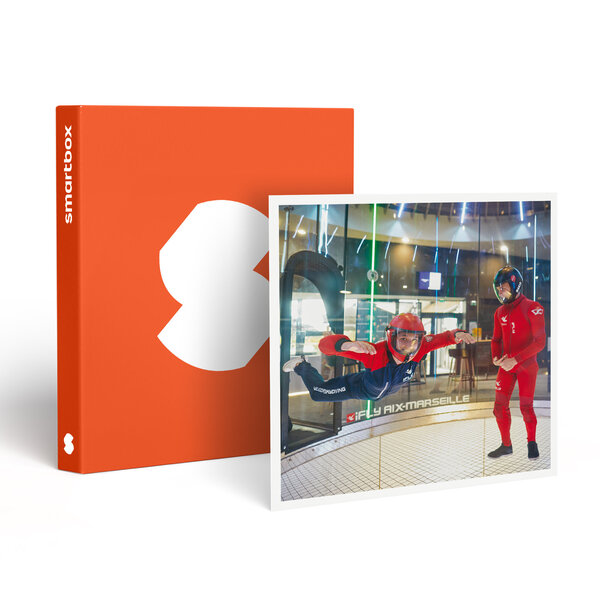 SMARTBOX - Coffret Cadeau 2 vols en chute libre indoor et 1 vol immersif en 4D avec iFLY Aix-Marseille -  Sport & Aventure