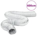 vidaXL Conduit de ventilation aluminium 6 m Ø12 5 cm