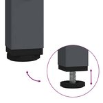 vidaXL Buffet anthracite 101 5x39x73 5 cm acier laminé à froid