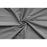 Parure de lit coton renforcé - housse de couette 220 x 240 + 2 taies d'oreiller 60 x 60 - Anthracite
