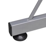 vidaXL Bureau d'ordinateur d'angle Marron 132x112x99cm Bois ingénierie