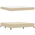 vidaXL Cadre de lit Vert gris clair 100 x 200 cm