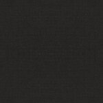 vidaXL Chaise pivotante de bureau Noir Tissu