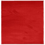 vidaXL Tapis OVIEDO à poils courts rouge 240x240 cm