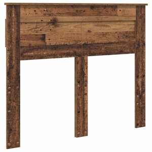 vidaXL Tête de lit Bois Ancien 120 cm Bois d'ingénierie