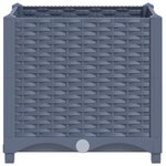 vidaXL Lit surélevé 40x40x38 cm Polypropylène