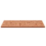 vidaXL Dessus de table 100x60x1 5cm rectangulaire bois massif de hêtre
