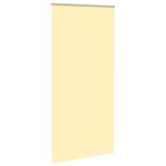 vidaXL Store enrouleur occultant jaune largeur du tissu 90 7 cm