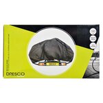 Dresco Housse élastique de vélo pour 1 vélo Noir