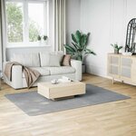 vidaXL Tapis shaggy doux lavable 160x230 cm Antidérapant Gris