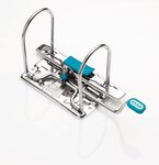 Classeur à levier SMART + Dos de 80 mm en PP A4 Blanc ELBA