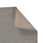 vidaXL Tapis de couloir aspect sisal argenté 80x200 cm