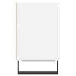 vidaXL Tables de chevet 2 Pièces blanc 40x30x50 cm bois d'ingénierie