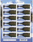 Timbre Andorre - Estany de les truites
