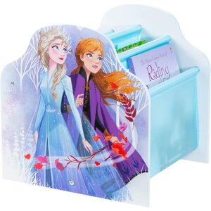 DISNEY FROZEN Bibliotheque a pochettes  La Reine des Neiges - Rangement de livres pour chambre d'enfants - Bleu