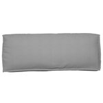 vidaXL Ensemble de coussins de palette 2 pièces en tissu Oxford gris