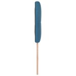 vidaXL Tête de lit Montage mural Bleu foncé 90 cm Velours