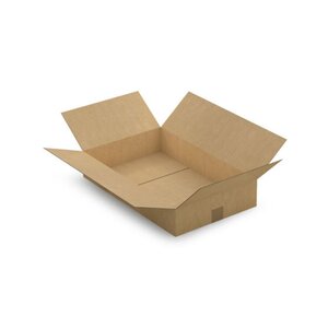 5 cartons d'emballage 55 x 35 x 10 cm - Simple cannelure
