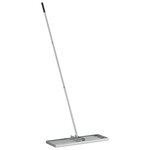 vidaXL Rateau de nivellement pour jardin Argenté Acier inoxydable