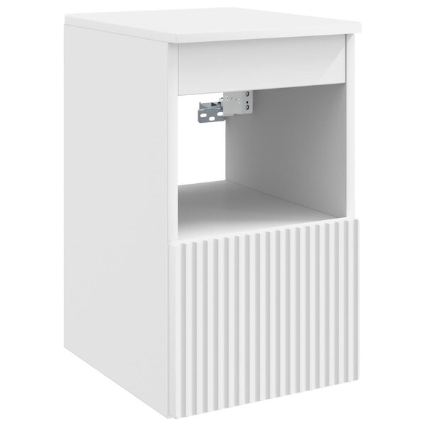 vidaXL Armoire de salle de bain Blanc 30 x 41 x 50 cm