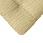 vidaXL Coussins de siège 4 Pièces Vert gris 45 x 45 cm