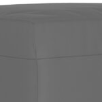 vidaXL Ensemble de canapés 3 Pièces coussins gris foncé tissu microfibre