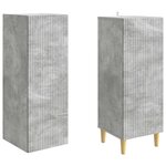 vidaXL Ensemble de Meubles 2 Pièces 33 x 34 5 x 90 cm Bois d'ingénierie