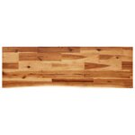 vidaXL Table console à live edge 110x35x80 cm bois d'acacia solide