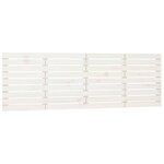vidaXL Tête de lit murale Blanc 166x3x63 cm Bois massif de pin
