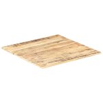 vidaXL Dessus de table Bois de manguier solide 15-16 mm 60x60 cm