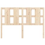 vidaXL Tête de lit 140 5x4x100 cm Bois massif de pin