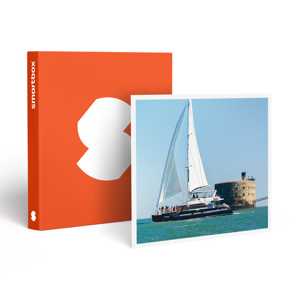 SMARTBOX - Coffret Cadeau Croisière d'1h30 en catamaran pour 2 adultes et 2 enfants au fort Boyard - Sport & Aventure