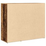 vidaXL Buffet vieux bois 91x29 5x75 cm bois d'ingénierie