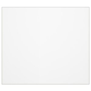 vidaXL Protecteur de table transparent 100x90 cm 1 6 mm PVC