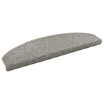 vidaXL Tapis d'escalier auto-adhésifs 15 pièces 80 x 24 5 x 3 5 cm