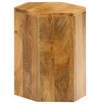Vidaxl tables basses 3 pièces bois de manguier massif