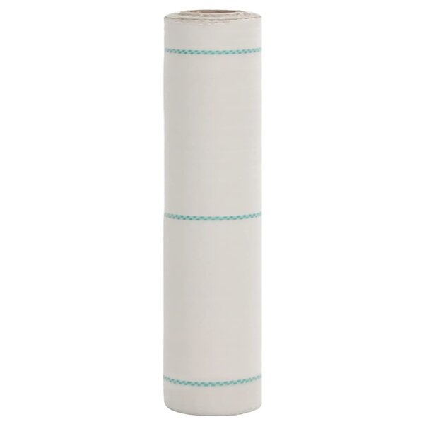 vidaXL Membrane anti-mauvaises herbes blanc 0 5x200 m PP