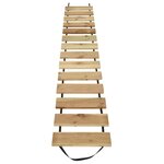 vidaXL Rouleau de terrasse 50x300 cm Bois de pin imprégné