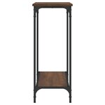 vidaXL Table console chêne marron 101x30 5x75 cm bois d'ingénierie