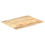 vidaXL Dessus de table Bois de manguier solide 15-16 mm 90x70 cm