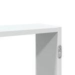 vidaXL Étagère murale blanc 99x15x60 cm bois d'ingénierie