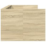 vidaXL Lit de jour et tiroirs chêne sonoma 90x200cm bois d'ingénierie
