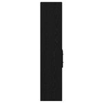 vidaXL Highboard Chêne Noir 30x42 5x185 cm Bois d'ingénierie