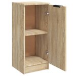 vidaXL Buffet Chêne sonoma 30x30x70 cm Bois d'ingénierie