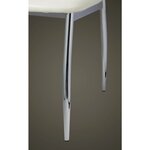vidaXL Chaises à manger lot de 2 blanc similicuir