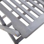 vidaXL Chaises pliables d'extérieur lot de 6 Bois d'acacia solide